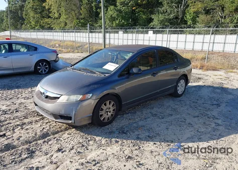 2010 Honda Civic Vp из США, поврежденный, VIN 2HGFA1F33AH575805